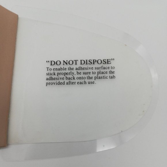 Nordstrom Voluptuous Backless Strapless Bra Nude Beige Adhesive Size D New - Picture 10 of 11